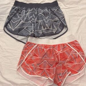 Champion Women's Athletic Shorts - Black and Red